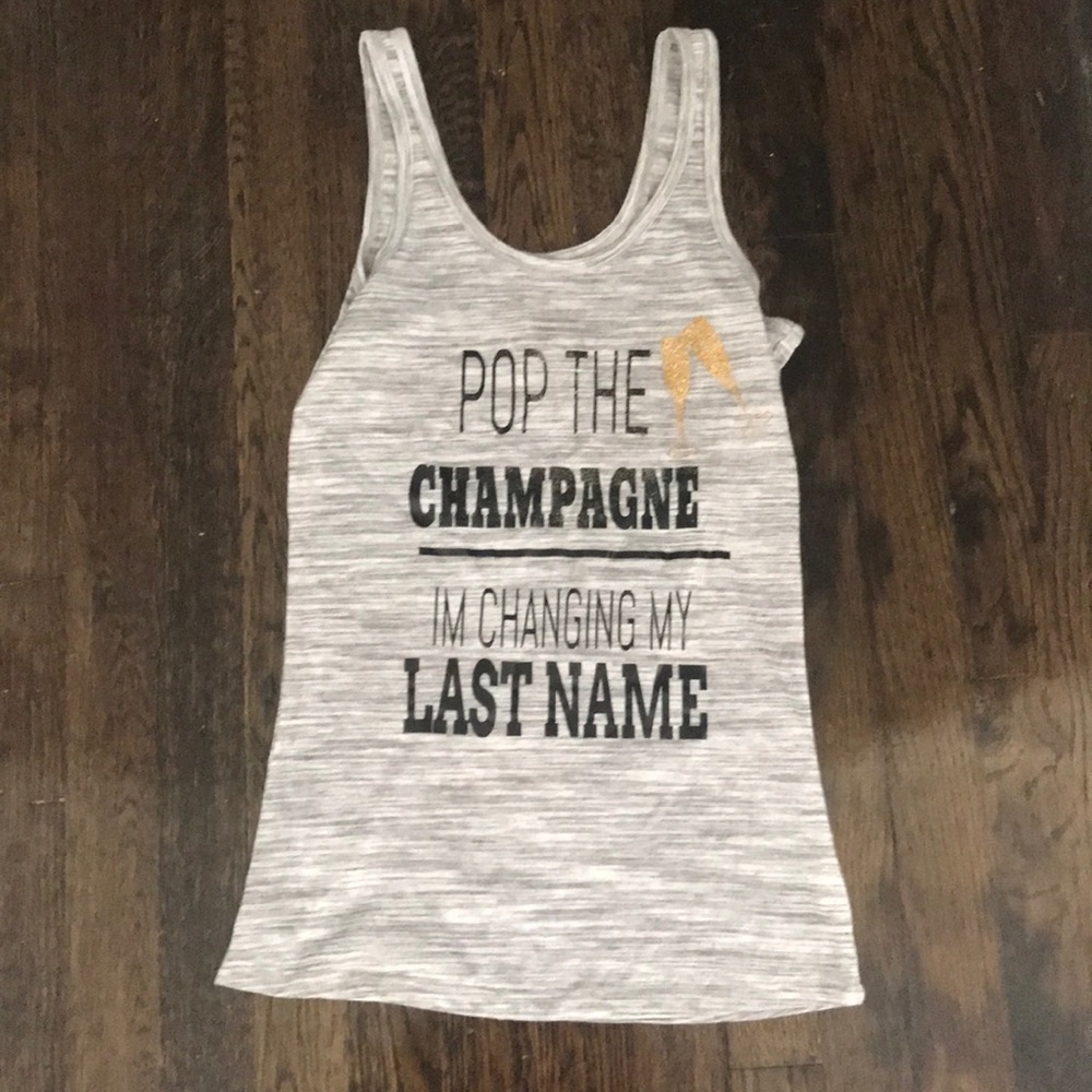 Pop the champagne I’m changing my last name